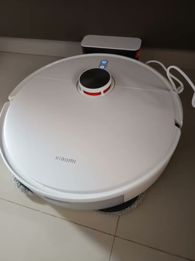 foto de Robo Aspirador Inteligente Xiaomi S40 Pro 15000pa Lds Branco