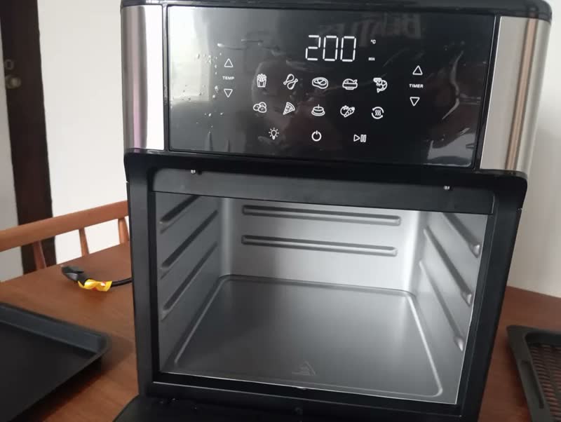 foto de Fritadeira Air Fryer Forno Oven 12l Mondial AFON-12L-BIN