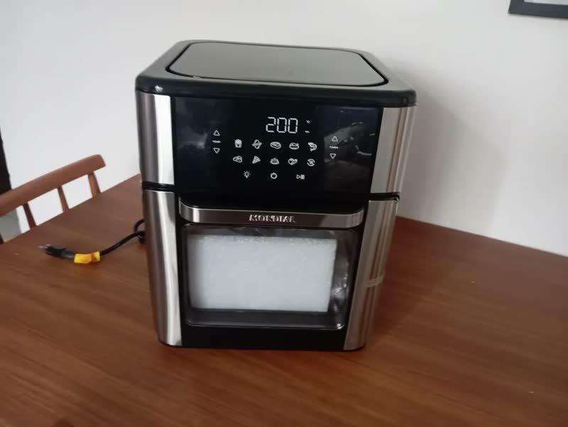 foto de Fritadeira Air Fryer Forno Oven 12l Mondial AFON-12L-BIN