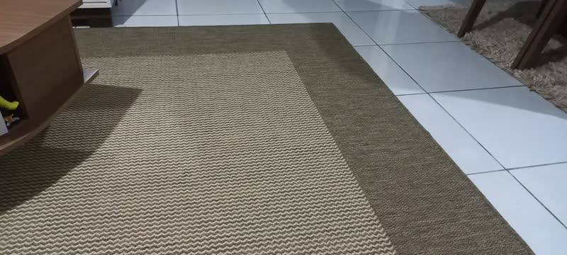 foto de Tapete Sisal Sala 2x3 Grande Quarto Sala Apartamento Comprimento 3 M Cor Palazzo Clean Largura 2 M
