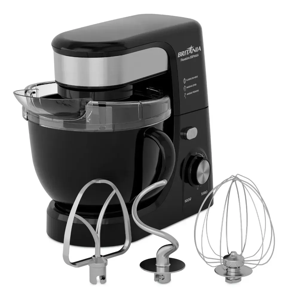 Batedeira Planetaria Bbp900a Preto