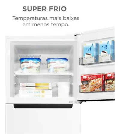 foto de Geladeira Cycle Defrost Duplex Rt554 410l Inverter Br Branco