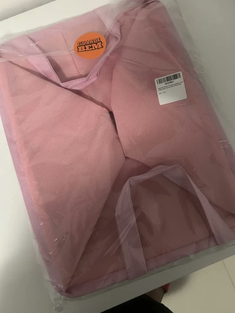 foto de Cesto De Roupa Suja Saco De Brinquedos Caixa Organizador Dobrável Guarde Roupa Guarde Bem Cinza