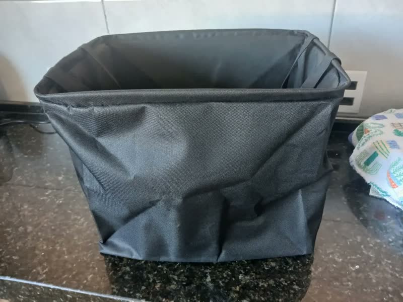 foto de Cesto De Roupa Suja Saco De Brinquedos Caixa Organizador Dobrável Guarde Roupa Guarde Bem Cinza
