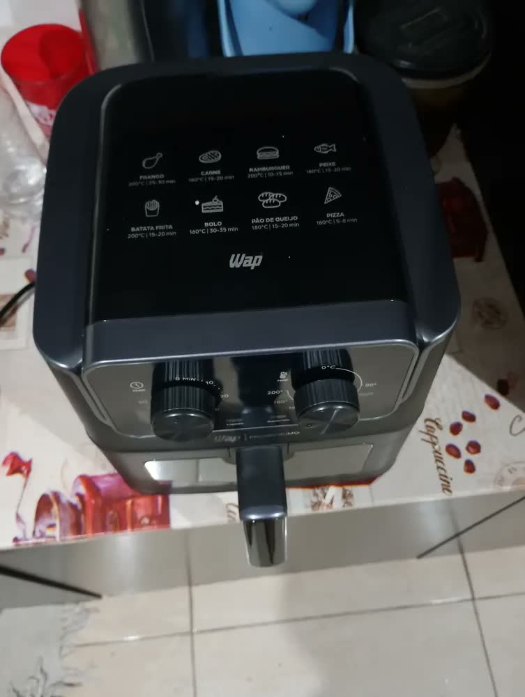 foto de Airfryer Wap Prosdócimo Af01 4,5 Litros Visor E Luz Interna