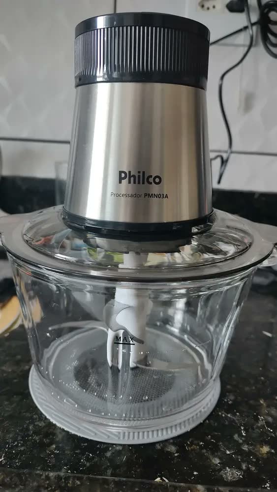 foto de Processador De Alimentos Pmn03a Potência De 350w 2 Litros Philco