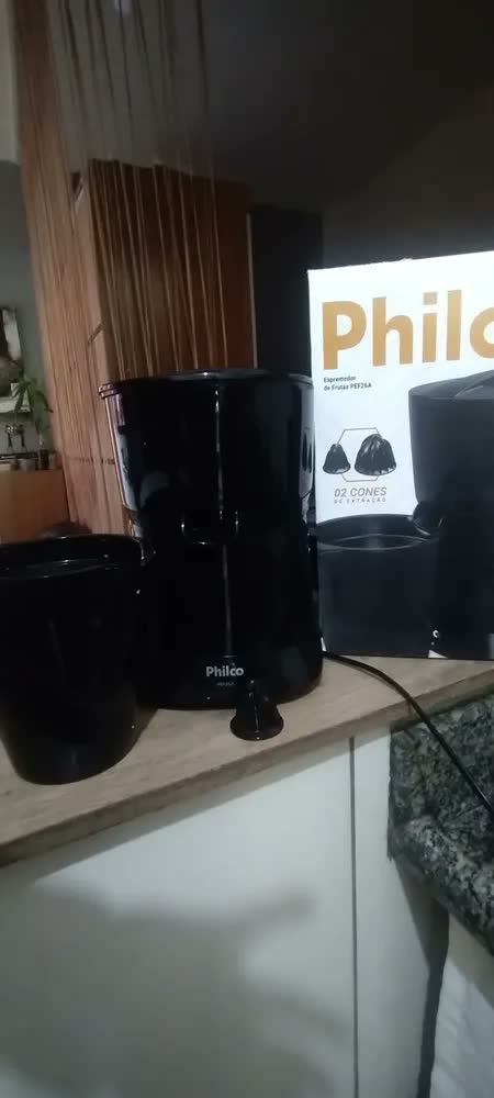 foto de Espremedor De Frutas Pef26a 1.3 L 127/220v Preto Philco