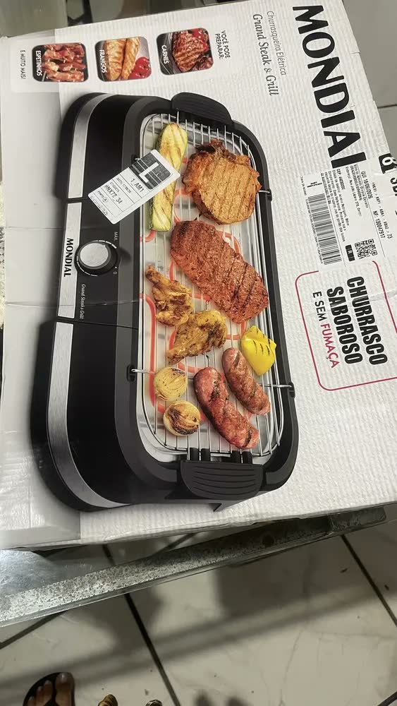 foto de Churrasqueira Elétrica Ch-08-bi Mondial