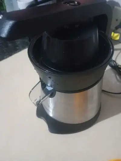 foto de Espremedor Fruta Elétrico Inox Automático 120w Laranja Limão
