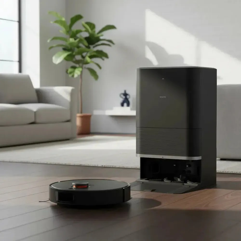foto de Aspirador Robô Xiaomi Robot Vacuum Mi Preto X20 Max Bivolt