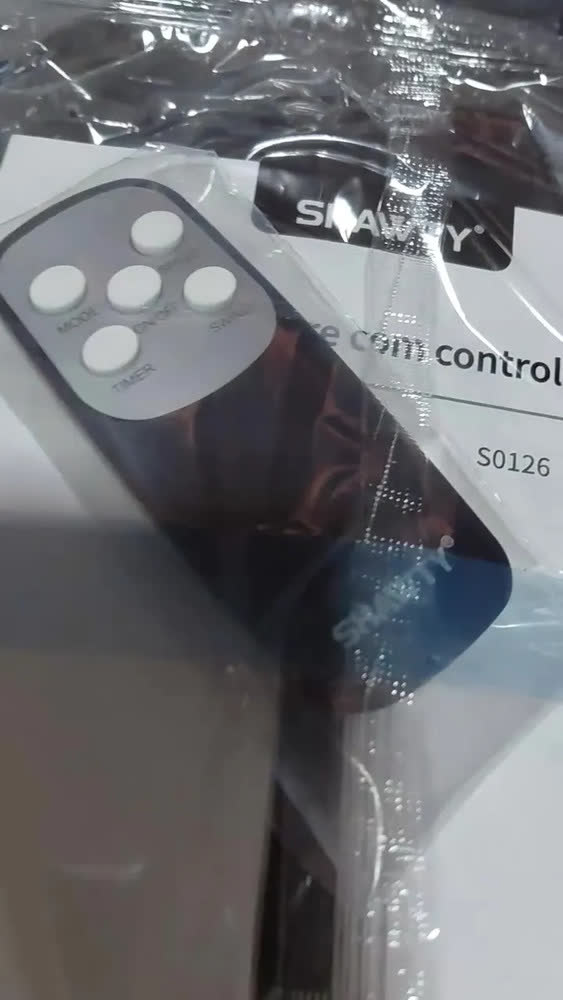 foto de Shawty Ventilador De Torre Silencioso Com Controle Remoto Oscilação 90° De 3 Velocidades Timer De 12h Para Sala De Estar,quarto E Escritório