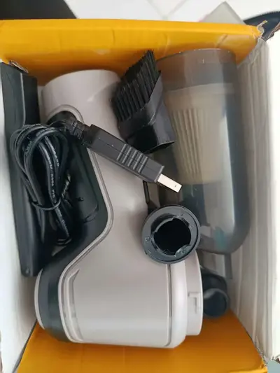 foto de Aspirador De Pó Mini Soprador 3em1 Usb 1 Refil Portátil Recarregável Marca Beautiful Blue