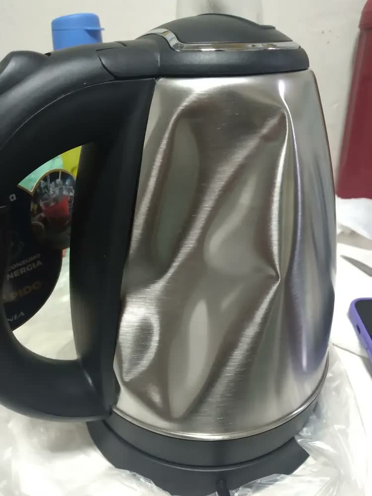 foto de Chaleira Elétrica 1,80 Britanea 220v Cor Prata