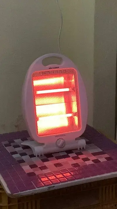 foto de Aquecedor Elétrico Quartzo Doméstico 800w Ventisol Preto