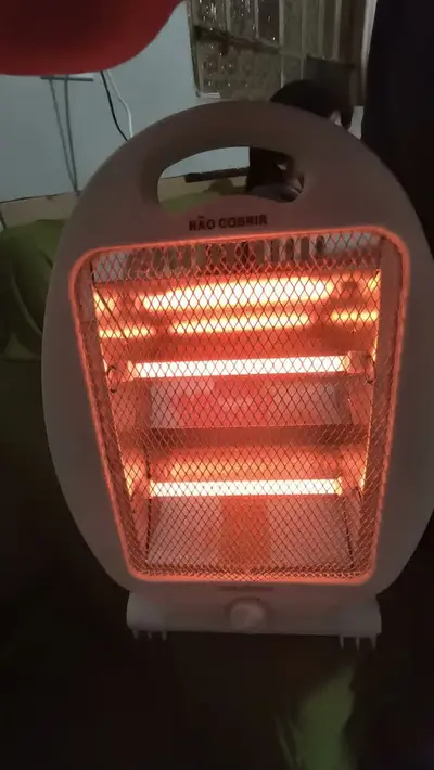 foto de Aquecedor Elétrico Quartzo Doméstico 800w Ventisol Preto