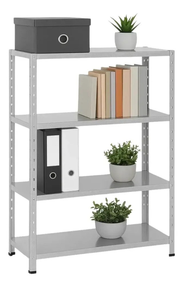 Estante Armário Aço Galvanizado 4 Bandeja 69x28 Multiuso Galvanizado