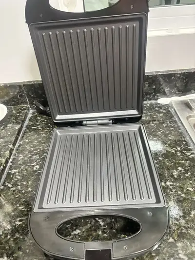 foto de Sanduicheira Elétrica Grande 4 Lanches 1200w Misteira Eletrica Sanduicheira Grill 3 Em 1