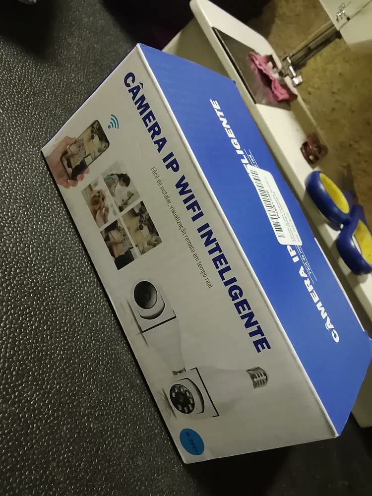 foto de Câmera Lâmpada De Segurança Wifi Ip App Yoosee Visão Noturna Câmera Lâmpada De Segurança Wifi