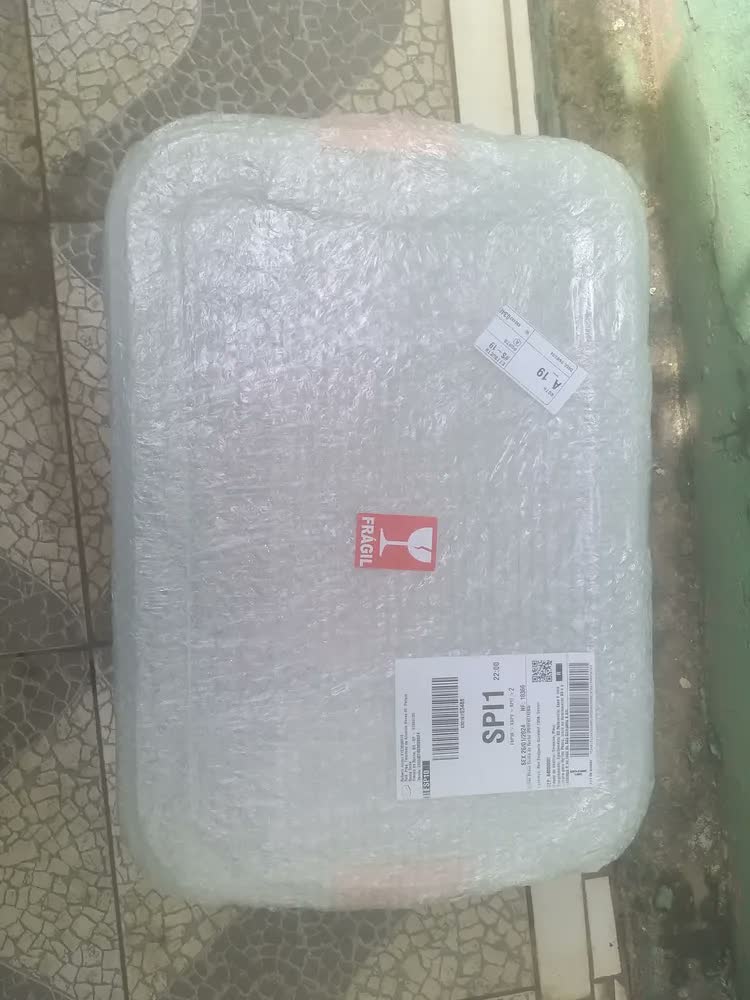 foto de Caixa Organizadora Multiuso Transparente 56 Litros Transparente Lisa
