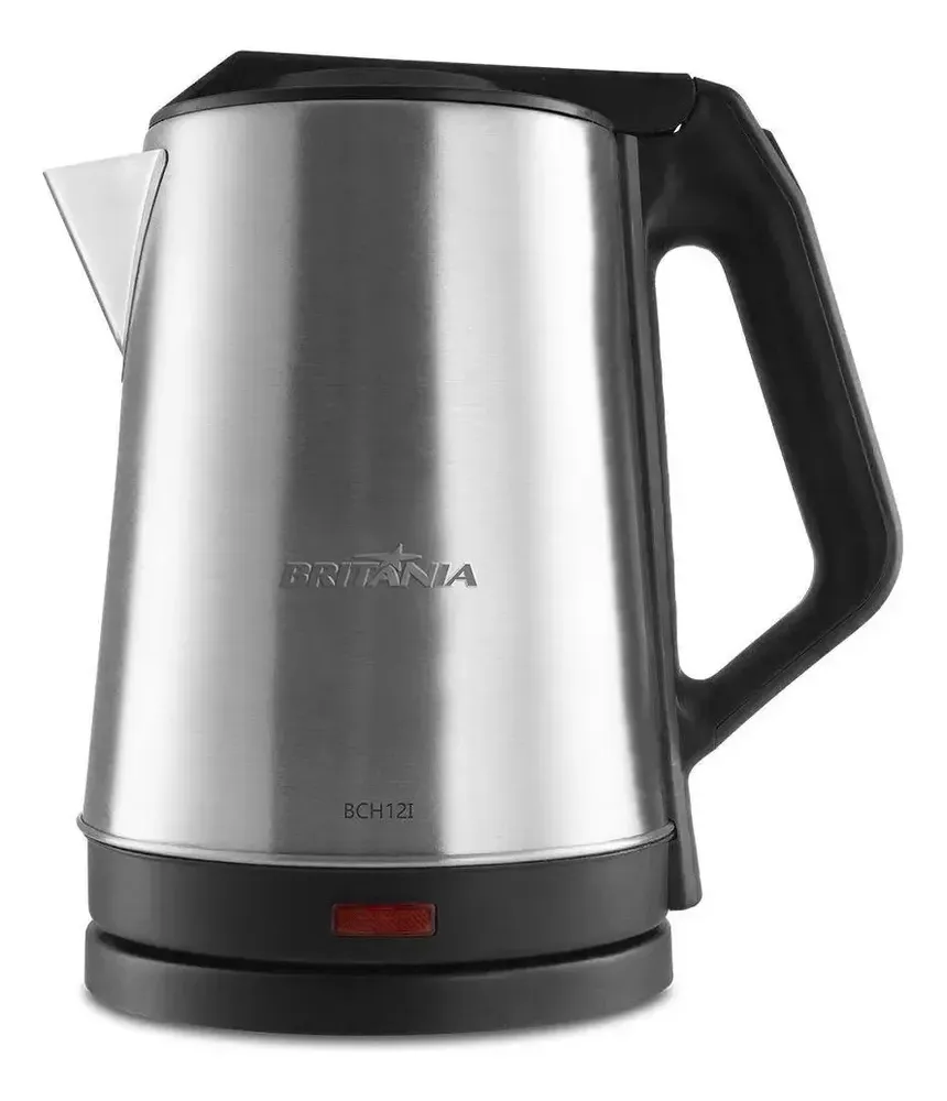 Chaleira Elétrica Britânia Bch12i 1,9 Litros Inox Cor Aço Inoxidável