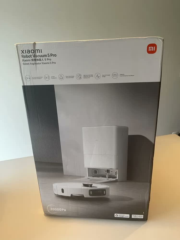 foto de Aspirador Robô Xiaomi 5 Pro Base Esvaziamento