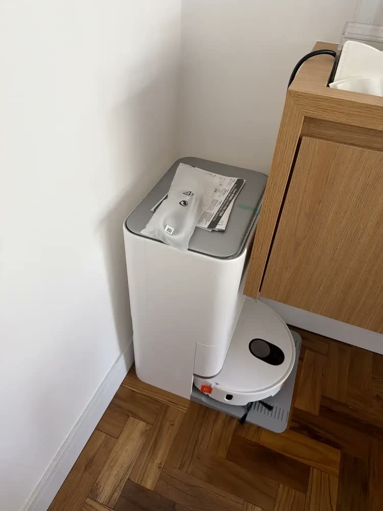 foto de Aspirador Robô Xiaomi 5 Pro Base Esvaziamento