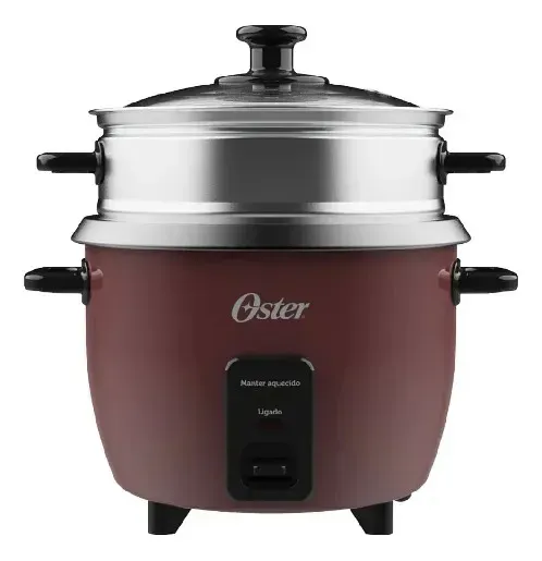 Panela Elétrica De Arroz 1l Oster Bordô Oster