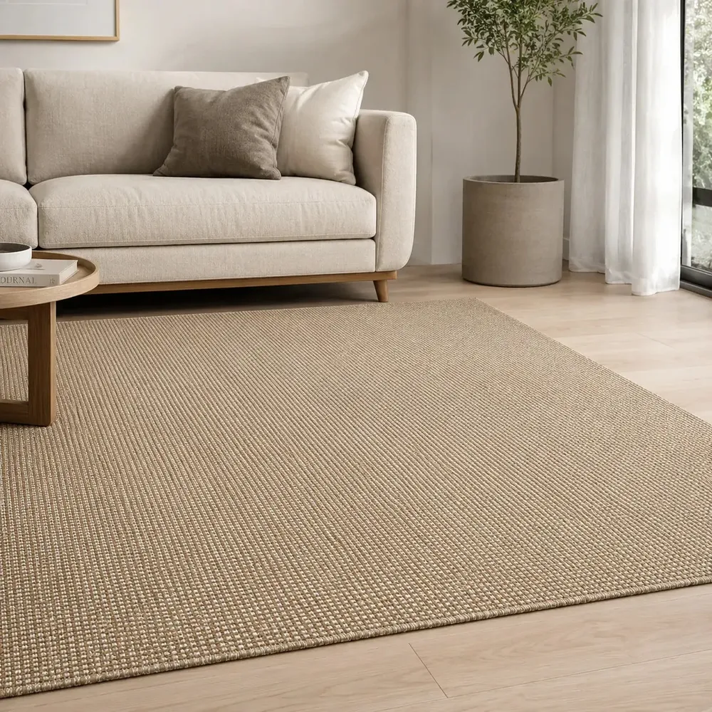 foto de Tapete Sala Quarto Grande 300x200 Algodão Antiderrapante Comprimento 3 M Cor Boho Largura 3 M