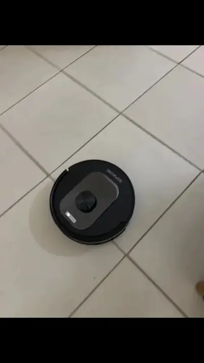 foto de Robô Aspirador De Pó Ropvacnic L2 Pro Estação Automático Wi-fi De Passa Pano Mapeamento Com Base Cor Preto