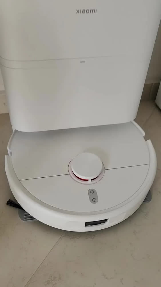 foto de Robô Aspirador Passa Pano Xiaomi Vacuum Robot H50 Cor Branco