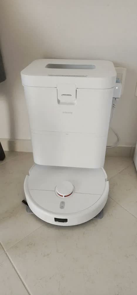 foto de Robô Aspirador Passa Pano Xiaomi Vacuum Robot H50 Cor Branco
