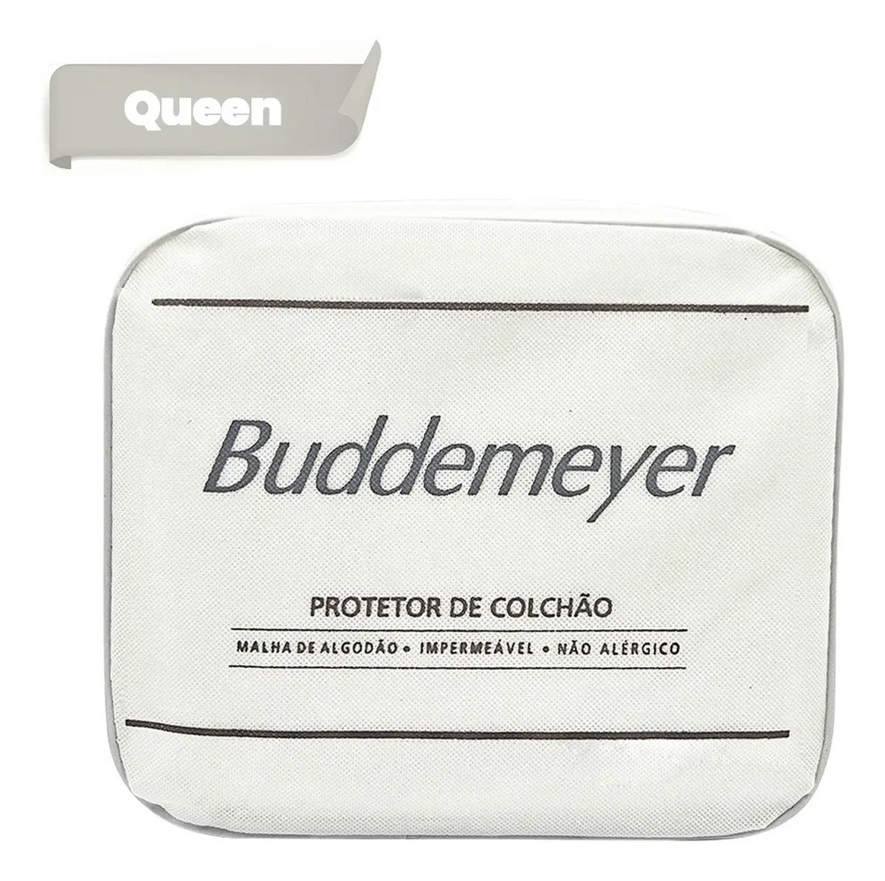 Protetor Colchão Queen Buddemeyer Impermeável Macio Queen