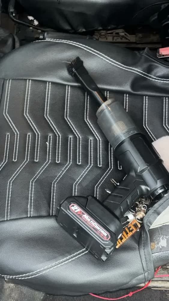foto de Aspirador De Pó Portátil Bateria Multifuncional Casa Carro Móveis sofá