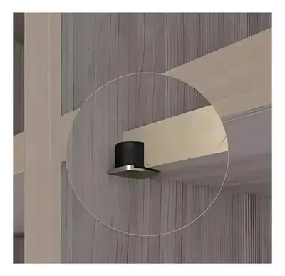 foto de Suporte Prateleira Invisivel Uniblock Niquelado 18x11 16 Un