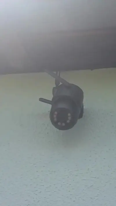 foto de Câmera De Seguranca Externa Ip Wifi 2.4g/5ghz Hd 6mp Lente Dupla App Icsee Visão Noturna, Alarme Luminoso, Rastreamento Automático