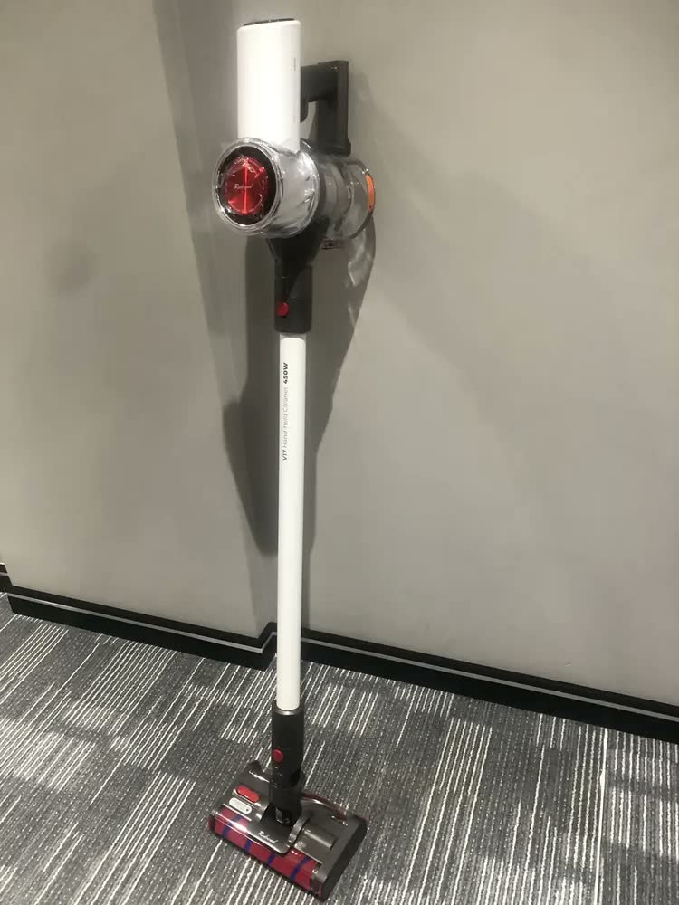 foto de Aspirador De Pó Vertical Sem Fio 5 Em 1 40000pa Redraod V17 Branco