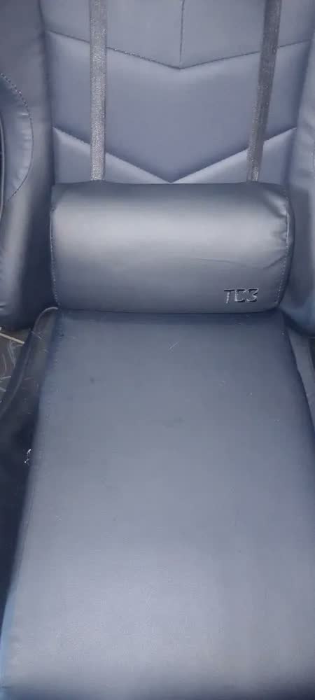 foto de Cadeira Gamer Tgt Heron Tc3, Preto, Tgt-hrtc3-black Preto Pu
