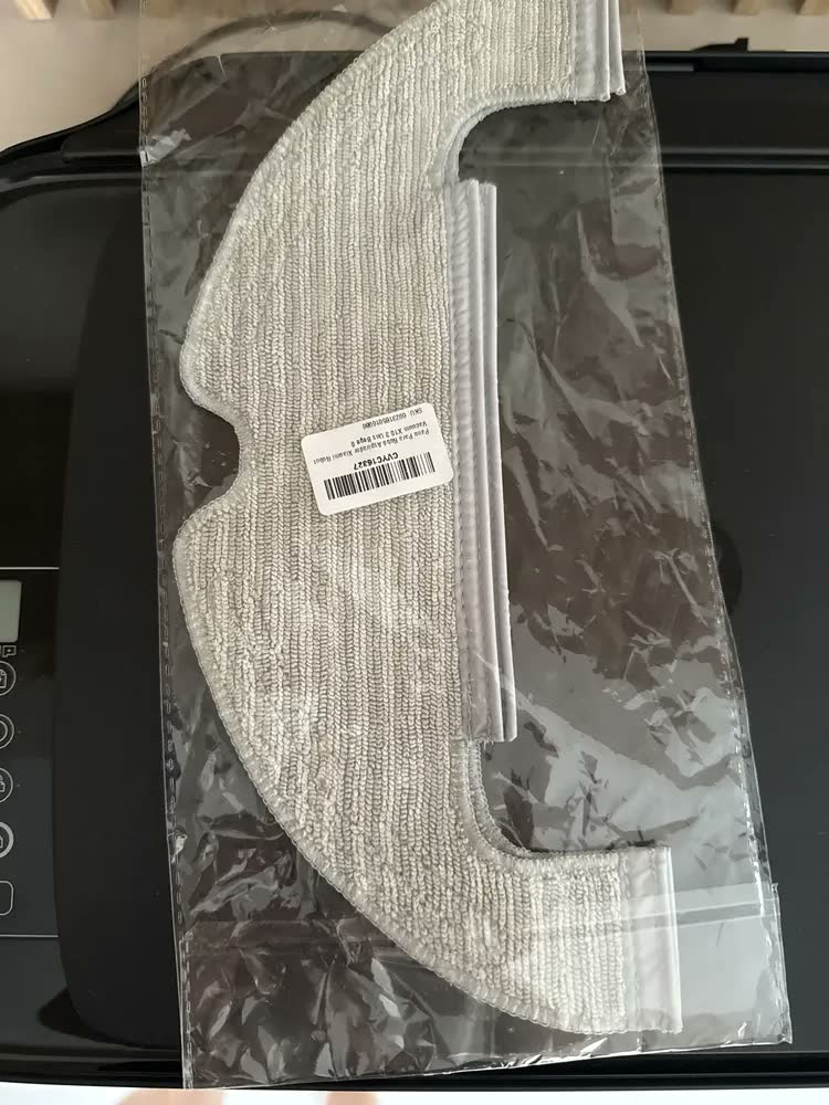 foto de Pano Para Robô Aspirador Xiaomi Robot Vacuum X10 3 Uns Bege 0