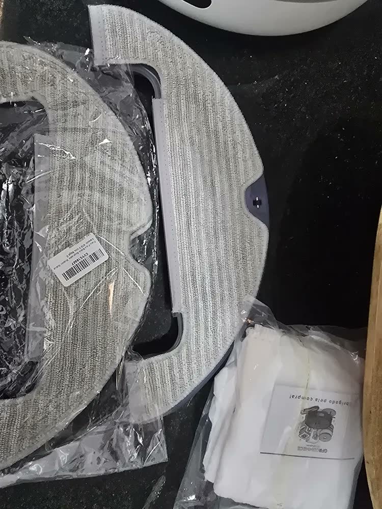 foto de Pano Para Robô Aspirador Xiaomi Robot Vacuum X10 3 Uns Bege 0