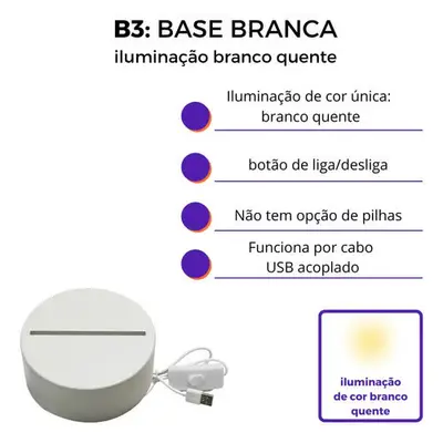 foto de Luminária Led 3d Melhor Mãe Do Mundo - Abajur De Mesa Branco