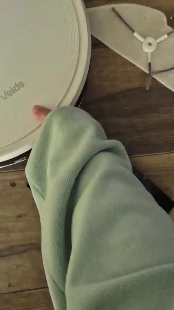 foto de Robô Aspirador Velds V50, 10000pa Mapeamento Avançado Sensor Antiqueda, Branco