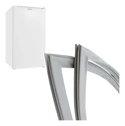 foto de Borracha Porta Frigobar Consul Compacto 120l 79x44cm Crt12b Cinza