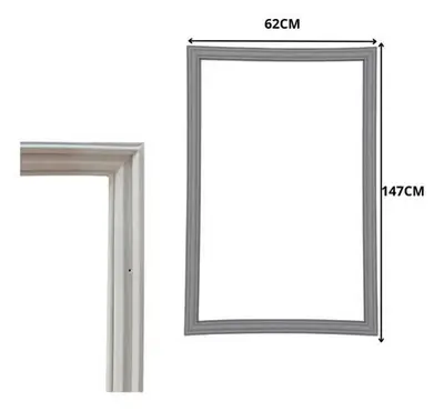 foto de Borracha Porta Frigobar Consul Compacto 120l 79x44cm Crt12b Cinza