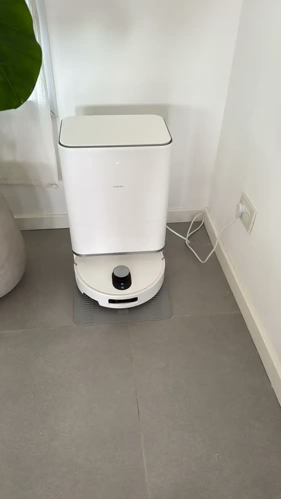 foto de Aspirador Robô Xiaomi Robot Vacuum 5 Base Auto Branco