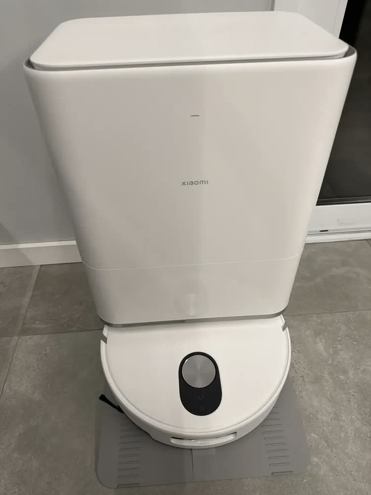 foto de Aspirador Robô Xiaomi Robot Vacuum 5 Base Auto Branco