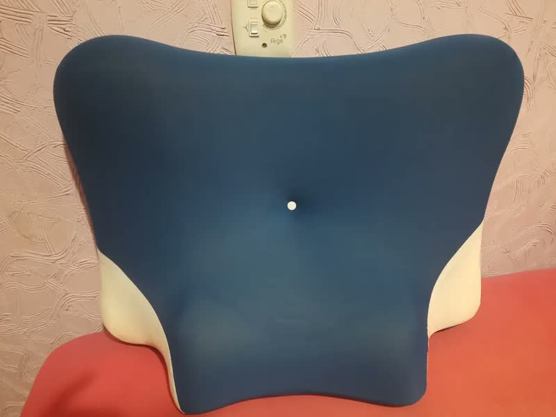 foto de Travesseiro Cervical Ortopédico Ergonômico Viscoelástico Cinza