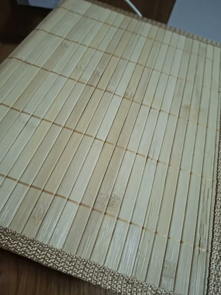 foto de Cestos Caixa Organizadora De Bambu Grande Com Tampa Bambu Lisa