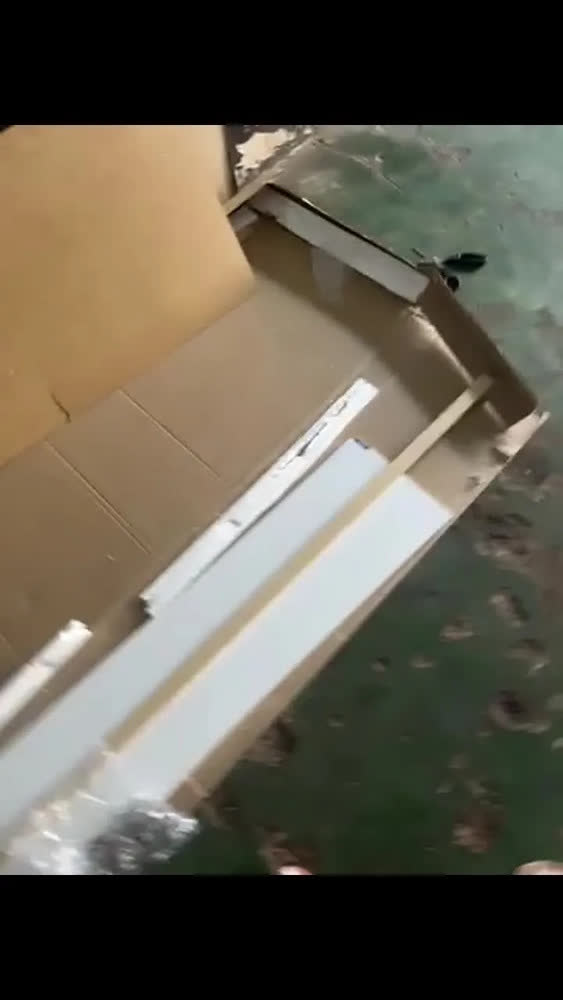 foto de Sapateira Laine 2 Portas Com Espelho Prateleiras 1 Gaveta Para Organizador Quarto Sala Acessórios Roupas Amadeirado Cor Cinamomo